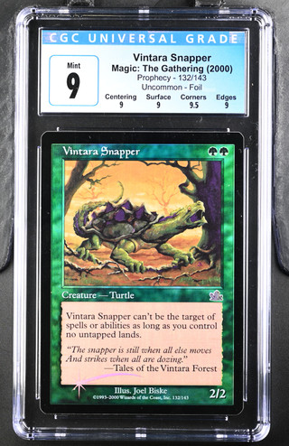 VINTARA SNAPPER Prophecy Foil CGC 9 Q+