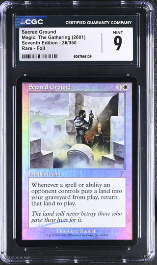 SACRED GROUND 7th Edition Foil CGC 9