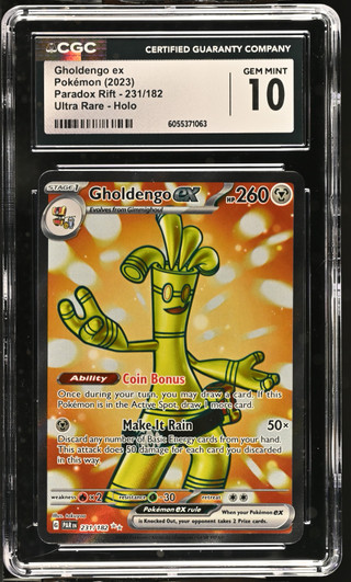 GHOLDENGO EX Paradox Rift holofoil CGC 10
