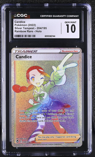 CANDICE Silver Tempest Holo CGC 10