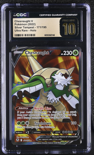 CHESNAUGHT V Silver Tempest Holo CGC 10
