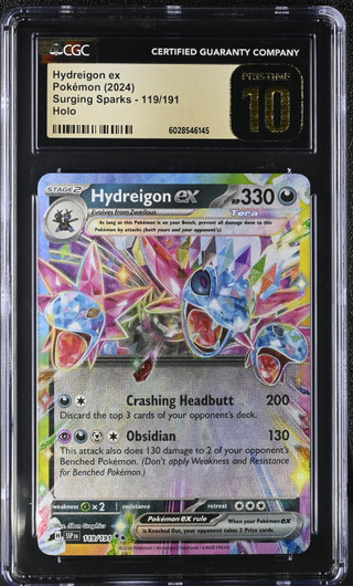 HYDREIGON EX Surging Sparks holofoil CGC 10