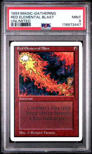 RED ELEMENTAL BLAST Unlimited PSA 9