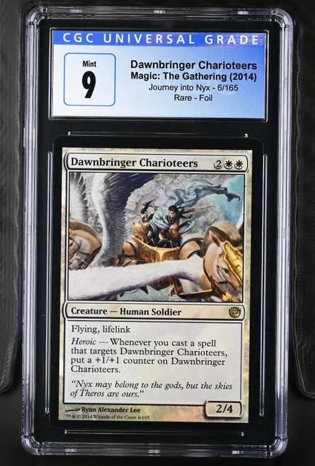 DAWNBRINGER CHARIOTEERS Journey into Nyx Foil Rare CGC 9.0 #4126393065
