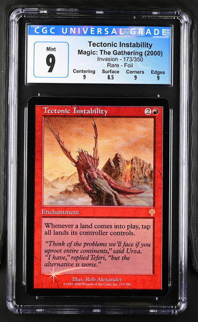 COLLECTIVE RESTRAINT Invasion Foil Rare CGC 9 #3987330155