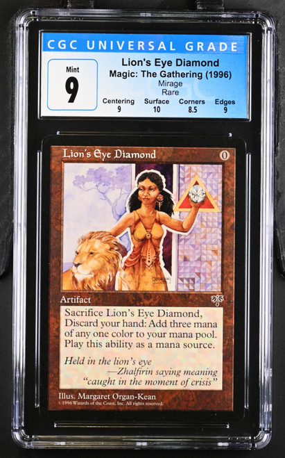 LION'S EYE DIAMOND Mirage Rare RL CGC 9.0 #3969016001