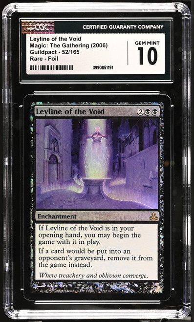 LEYLINE OF THE VOID Guildpact Foil CGC 10