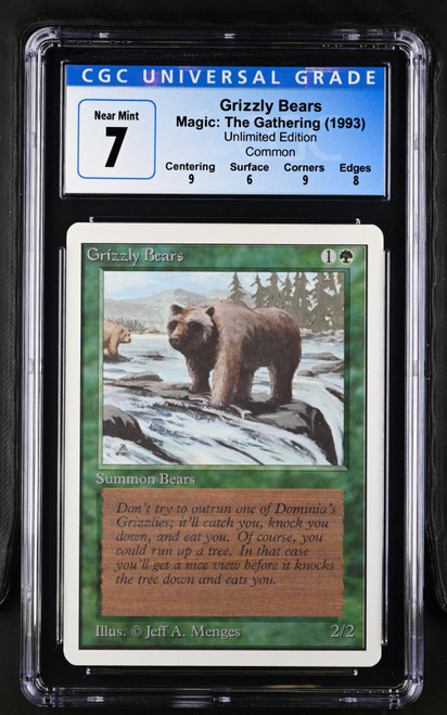 GRIZZLY BEARS Unlimited CGC 7