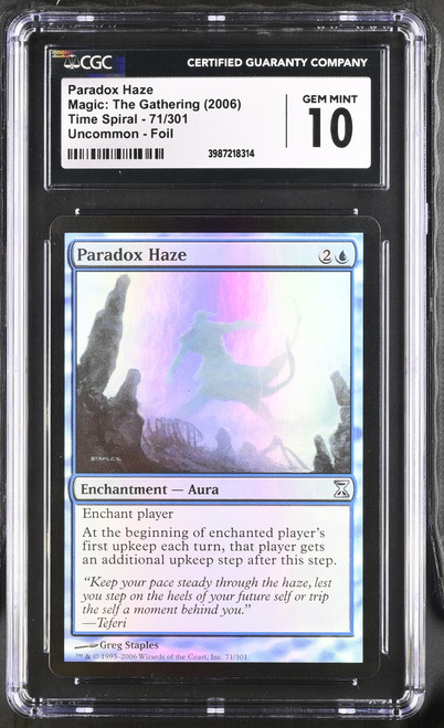 PARADOX HAZE Time Spiral Foil CGC 10