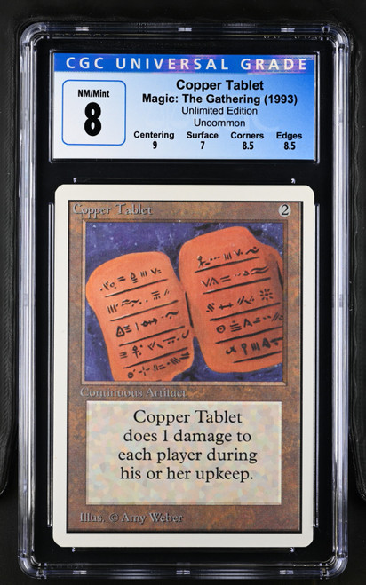 COPPER TABLET Unlimited CGC 8