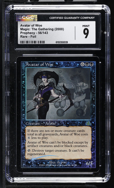 AVATAR OF WOE Prophecy Foil CGC 9