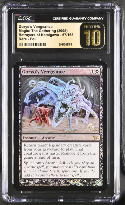 GORYO'S VENGEANCE Betrayers of Kamigawa Foil CGC 10