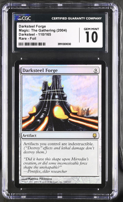 DARKSTEEL FORGE Darksteel Foil CGC 10