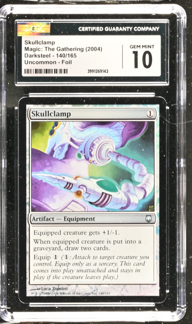 SKULLCLAMP Darksteel Foil CGC 10