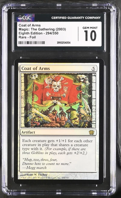 COAT OF ARMS 8th Edition Foil CGC 10