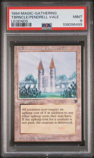 THE TABERNACLE AT PENDRELL VALE Legends PSA 9