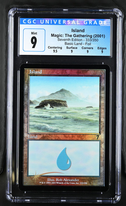 ISLAND 7th Edition Foil CGC 9.0 Q+ #4078152095