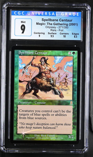 SPELLBANE CENTAUR Odyssey Foil Rare CGC 9.0 #4089748195