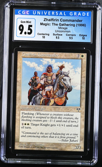 ZHALFIRIN COMMANDER Mirage U CGC 9.5 Q++ #4046829212