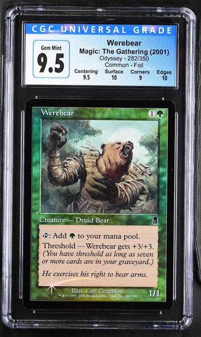 WEREBEAR Odyssey Foil C CGC 9.5 #4089748235