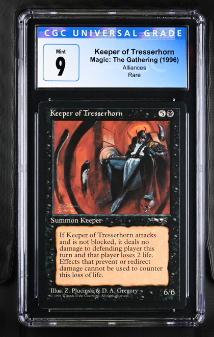 KEEPER OF TRESSERHORN Alliances Rare RL CGC 9 #4147445016