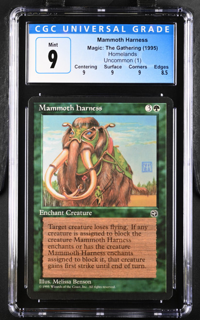 MAMMOTH HARNESS Homelands Rare RL CGC 9.0 #3974884075