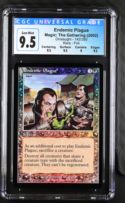 TRADE SECRETS Onslaught Foil Rare CGC 9.5 #4078174193