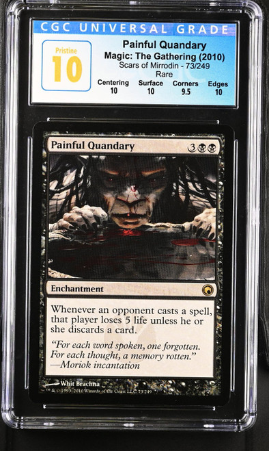 PAINFUL QUANDARY Scars of Mirrodin Rare CGC 10 #4069352258