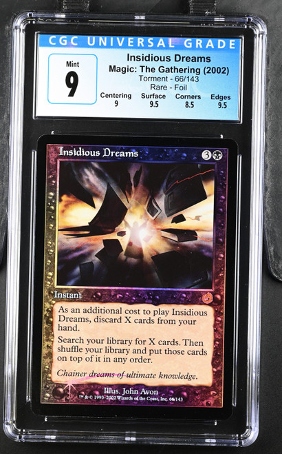 Magic: The Gathering – Insidious Dreams (Sogni Insidiosi) – Carta Rara Dal Set Torment (TOR), Inglese