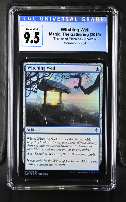 WITCHING WELL Throne of Eldraine Foil C CGC 9.5 #4126539253