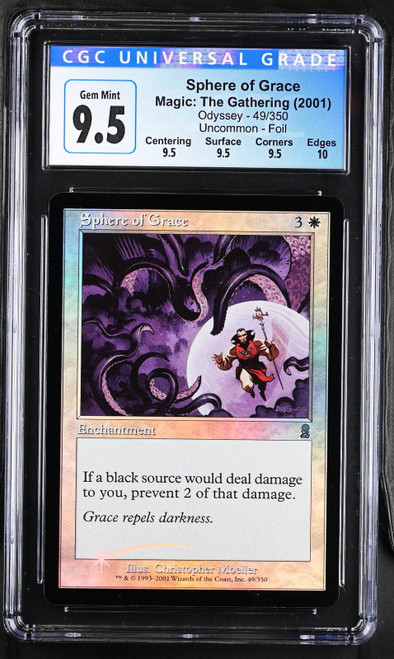 DAMPING SPHERE Dominaria Foil U CGC 9.5 #4116145005