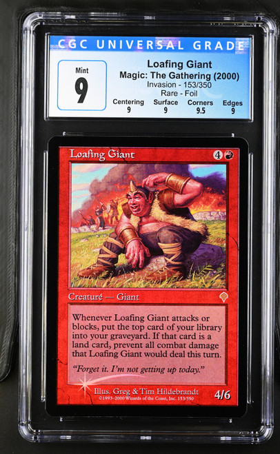 COLLECTIVE RESTRAINT Invasion Foil Rare CGC 9 #3987330155