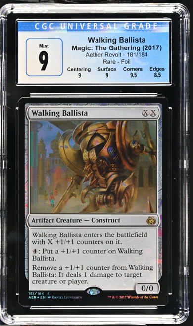 WALKING BALLISTA Aether Revolt Foil CGC 9 #4201170106