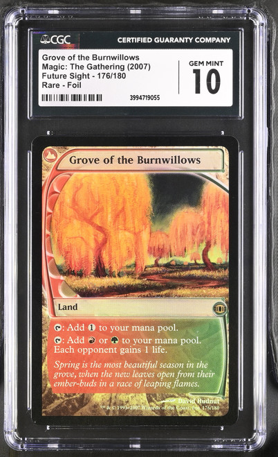 GROVE OF THE BURNWILLOWS Future Sight Foil CGC 10 #3994719055