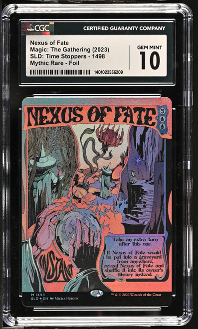 NEXUS OF FATE Secret Lair Time Stoppers Foil CGC 10 #1401022556209