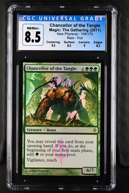 CHANCELLOR OF THE TANGLE New Phyrexia Foil CGC 8.5 Q++ #4132168119