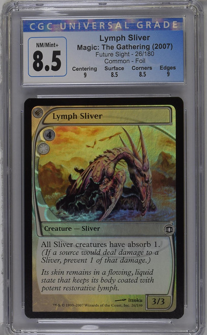 LYMPH SLIVER Future Sight Foil CGC 8.5 Q++ #3905730023