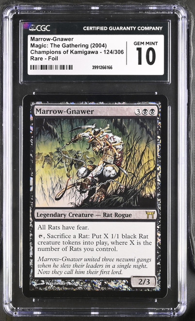 MARROW-GNAWER Champions of Kamigawa Foil CGC 10 #3991266166