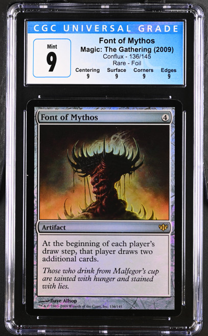 【初版Foil】《貴族の教主/Noble Hierarch CON 4枚セット NOBLE HIERARCH Conflux Foil Rare CGC 9 #3987358039