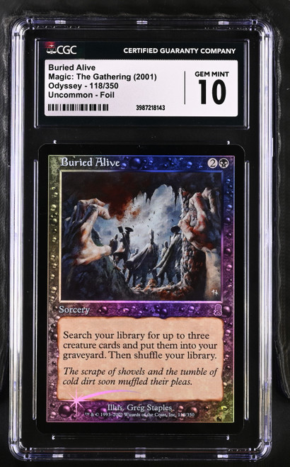 SEIZE THE DAY Odyssey Foil CGC 10 - Nostalgium