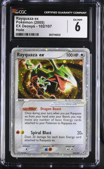 M RAYQUAZA EX Japanese 25th Anniversary CGC 10 - Nostalgium