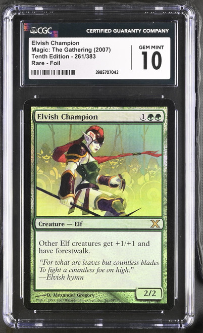 AURA OF SILENCE 10th Edition Foil CGC 10 - Nostalgium