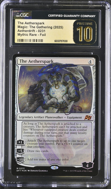 THE AETHERSPARK Aetherdrift Foil CGC 10