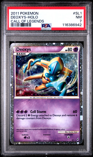 DEOXYS Call of Legends PSA 7