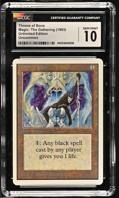 THRONE OF BONE Unlimited CGC 10