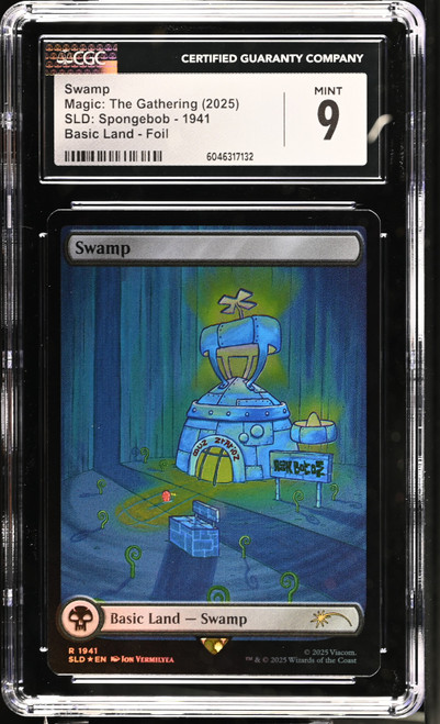 SWAMP SLD: Spongebob Squarepants Foil CGC 9