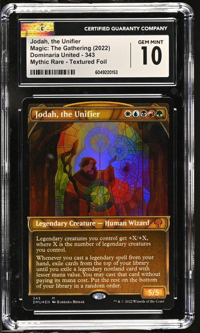 JODAH, THE UNIFIER Dominaria United (Textured Foil Showcase) CGC 10