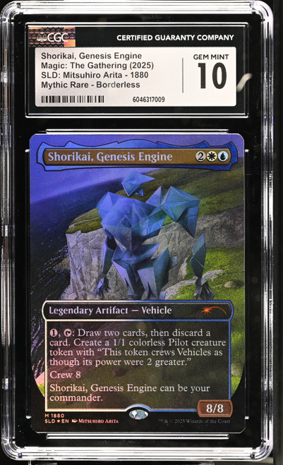 SHORIKAI, GENESIS ENGINE SLD: Mitsuhiro Arita Foil CGC 10
