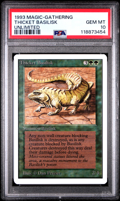 THICKET BASILISK Unlimited PSA 10