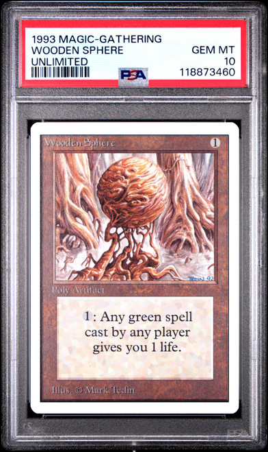 WOODEN SPHERE Unlimited PSA 10
